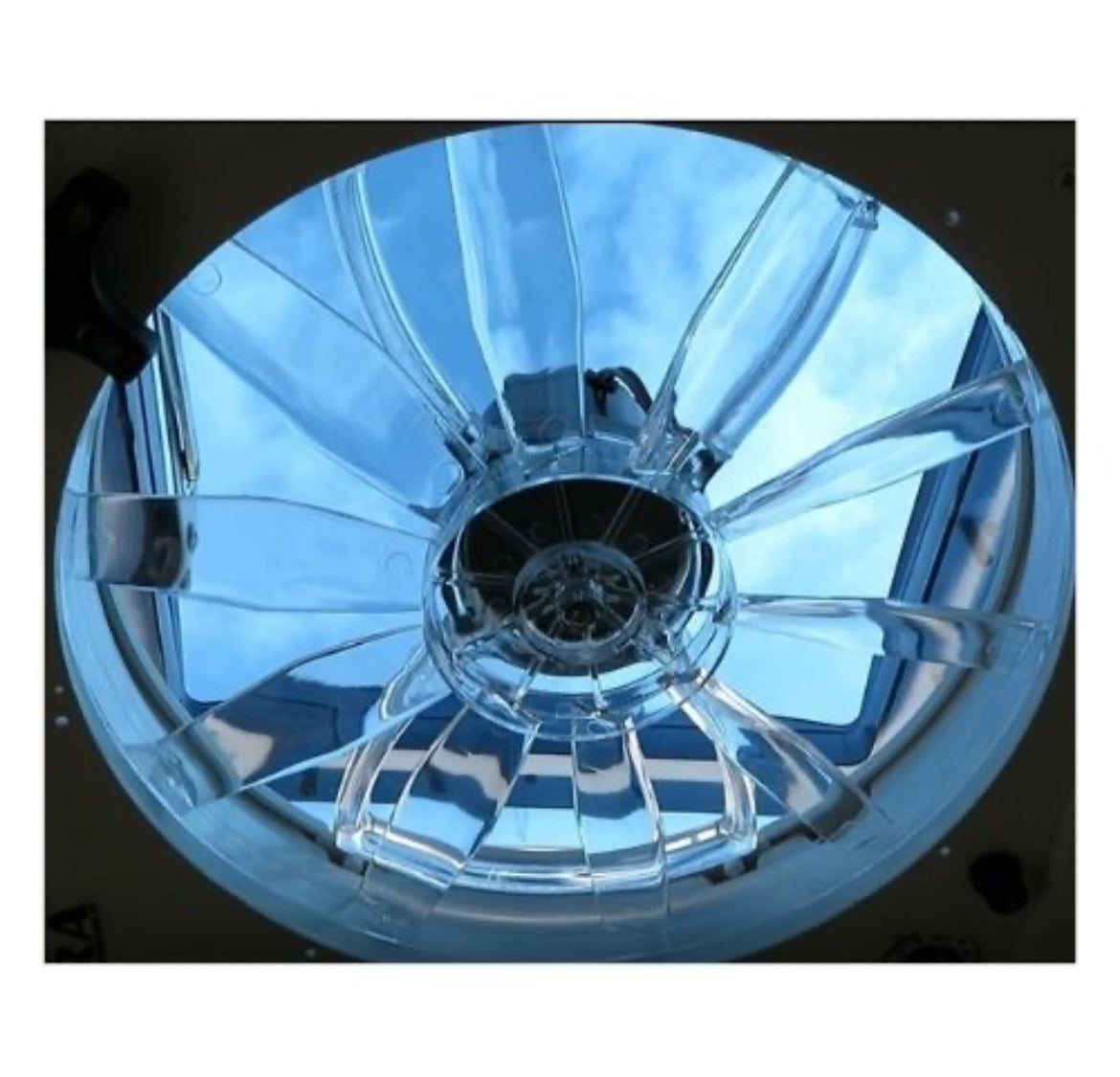 TRA electric roof vent installed in campervan