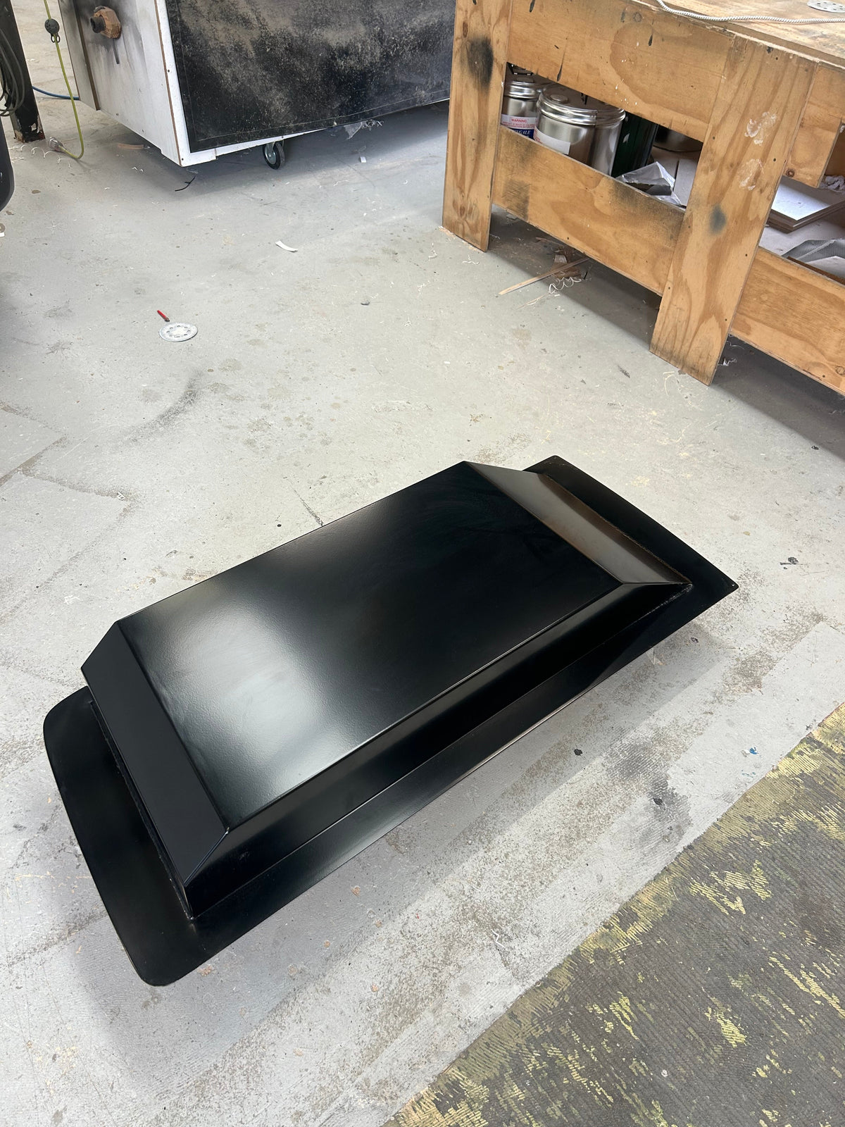 Hiace campervan side flare installation