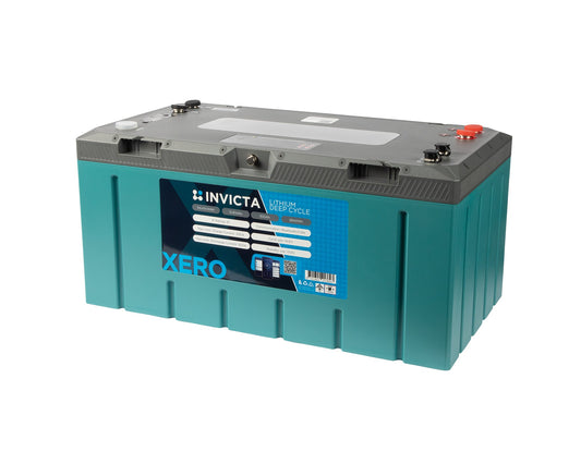 Invicta Xero SNLX12V300BT 12V 300Ah LiFePO4 battery with Bluetooth and CAN bus