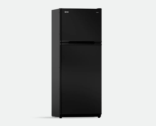 Bushman DC225L-X 225L upright fridge freezer front view