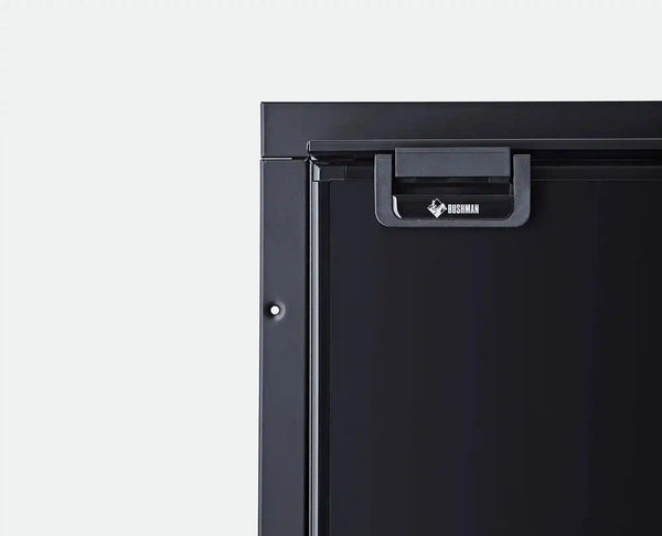 Bushman DC50-X upright fridge side detail