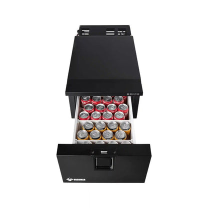 Bushman DF30-HD drawer fridge open view