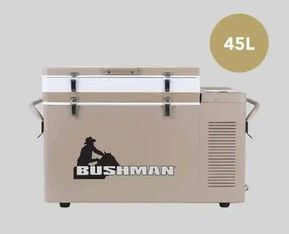 Bushman SC35-52 fridge freezer open configuration