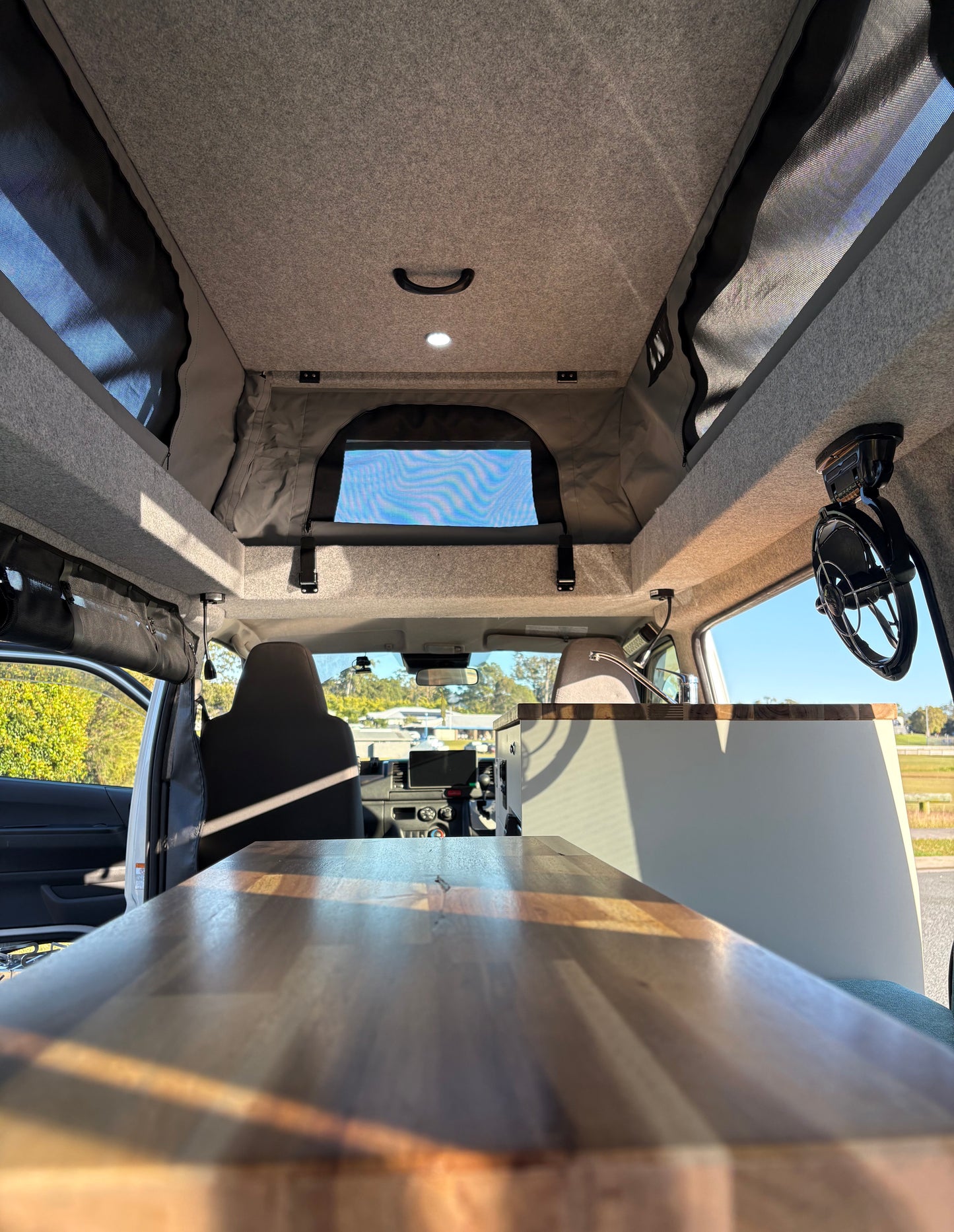Hiace Super Singles Fitout | Twin Beds + Pop-Top — from $44,999