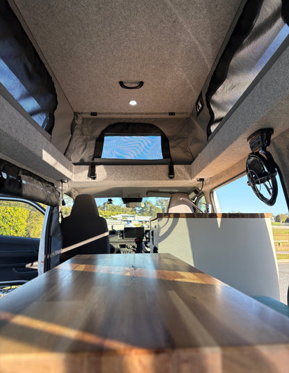 Hiace Super Singles Fitout | Twin Beds + Pop-Top — from $44,999