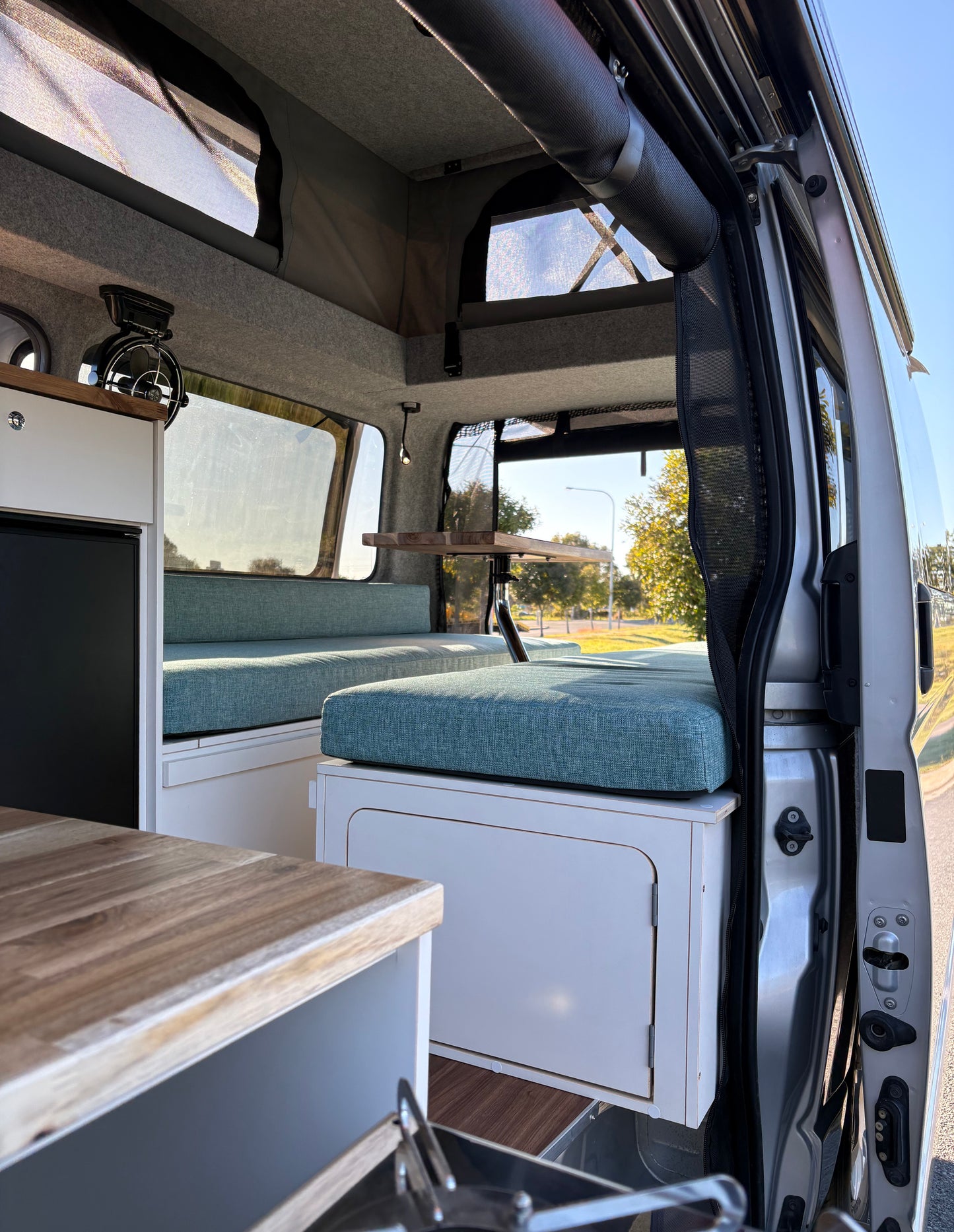 Hiace Super Singles Fitout | Twin Beds + Pop-Top — from $44,999