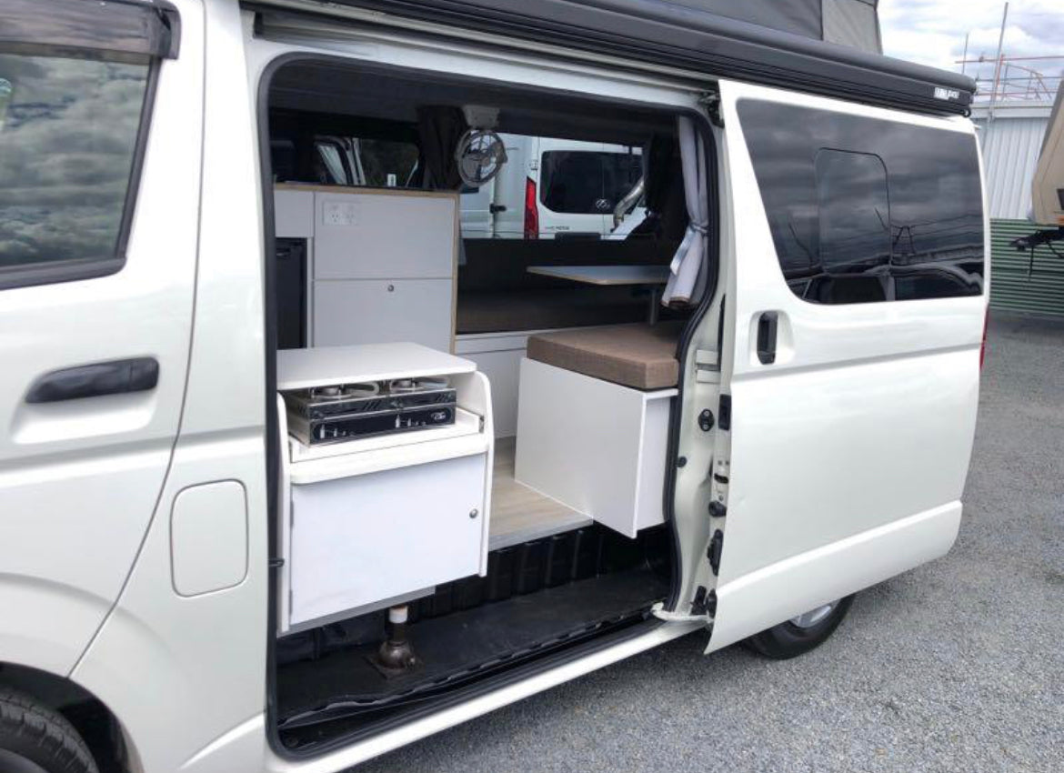 Toyota Hiace - Poptop Campervan 2012- 2018 Automatic - Made to order